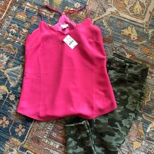 J Crew Scalloped Tank